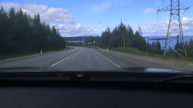 Еду в Мурманск. Озеро Имандра. смотреть онлайн