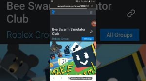 как вступить в группу bee swarm simulator roblox
