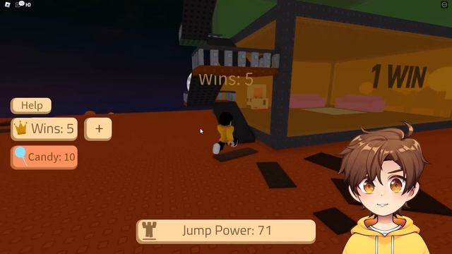 ROBLOX but every second you get +1 Jump Power ☝ смотреть онлайн