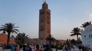 KOUTOUBIA , THE MOST FAMOUS MOSQUE IN MARRAKECH ,MOROCCO