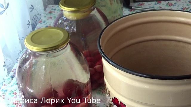 Компот из черешни на зиму))Простой способ)) смотреть онлайн