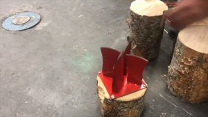 Completely NEW !!! Wood Splitter TOOL INVENTION !!!