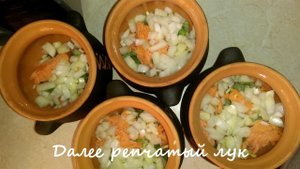 Куриный суп в горшочках