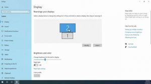 Change Main Display/Primary Monitor | Windows 10