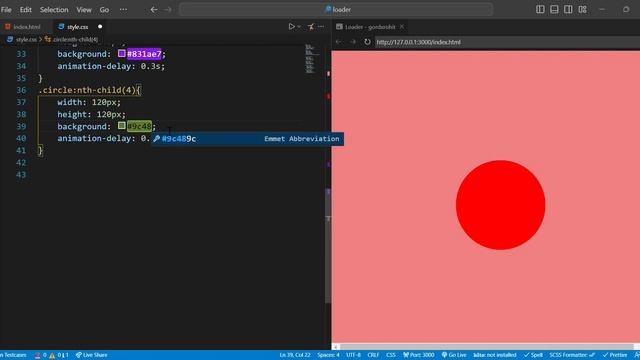 Html Tutorial for beginners | Html css loader ??| #html #javascript #reactjs #webdevelopment #css
