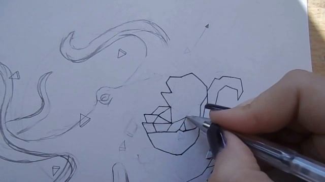 ART#9 Эскиз Татуировки(5)осьменог смотреть онлайн