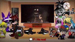 FNAF 1 and 2 react to William afton ( 100 Subscribers special )