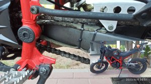 Слайдер своими руками на цепь SCR250 Minsk Scrambler, Fuego, Geon