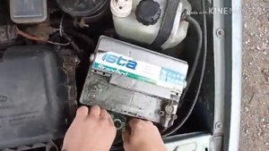 Чистим клеммы содой от окисления за 10 минут