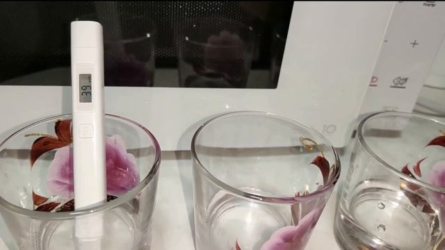 Аквафор Морион тест воды TDS метром Xiaomi очень ужасной воды до фильтрации и после.