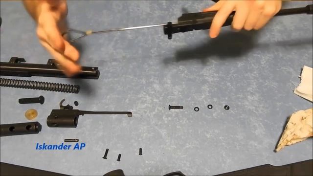 МР-512-22 / Разборка / Чистка / Смазка / Сборка / Air Rifle