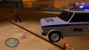 GTA SA Ментовский беспредел - This is Russia