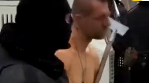 Беркут раздел догола заложника