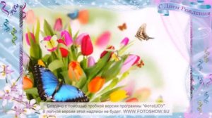 Самое красивое поздравление С Днем рождения | Поздравок ТВ