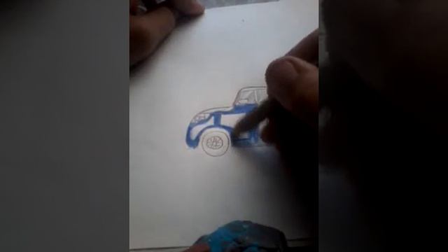 Учимся рисовать машину смотреть онлайн