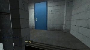 убегаю от нексботов в гмод (обасрался)