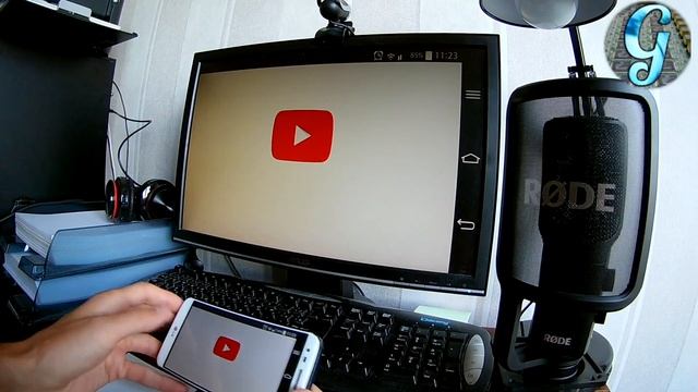 Как подключить смартфон к монитору (slimport) смотреть онлайн