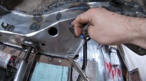 Установка лонжерона на Ваз 2109