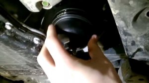 Kia Sorento XM CRD oil filter change