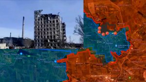 Карта боевых действий. Битва за Авдеевку скоро перейдет в завершающую стадию