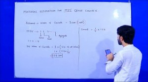 Material Estimation for M25 Grade Concrete -How to Calculate Quantity of Cement Sand and Aggregate?