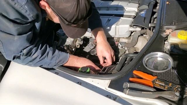 Salvage Bentley Flying Spur Project - Check Engine Fault Codes Repaired