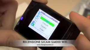 VIDEORECENSIONE ITA SJ4000 WI-FI SPORT ACTION CAMERA BY SJCAM -WWW.BESTPRICESTORE.IT-