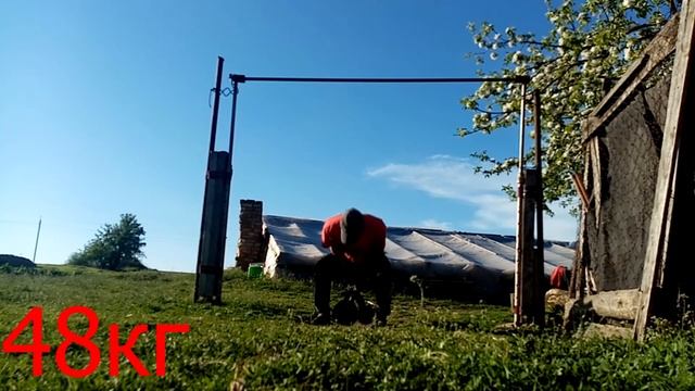 Подтягивание с дополнительным весом 48 кг смотреть онлайн
