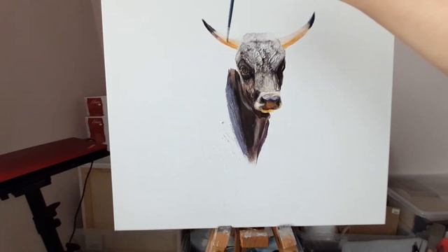 Живопись акрилом | Текстурная паста | Как рисовать акрилом | Texture paste acrylic painting смотреть онлайн