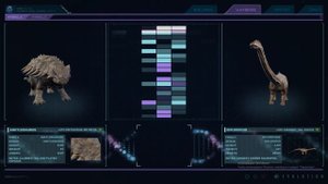 Гибриды в DLC Jurassic World Evolution: Секреты Доктора Ву. Спинораптор, Анкилодок, Стегоцератопс