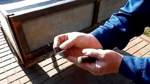Показываю как сделать откидной и съемный борт для телеги