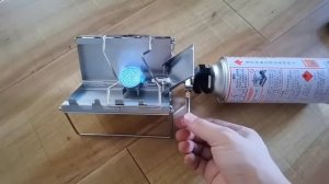 Портативная газовая плита для кемпинга