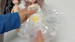 Купила  не дорого шарнирных кукол с 3D глазами! Распаковка и обзор.