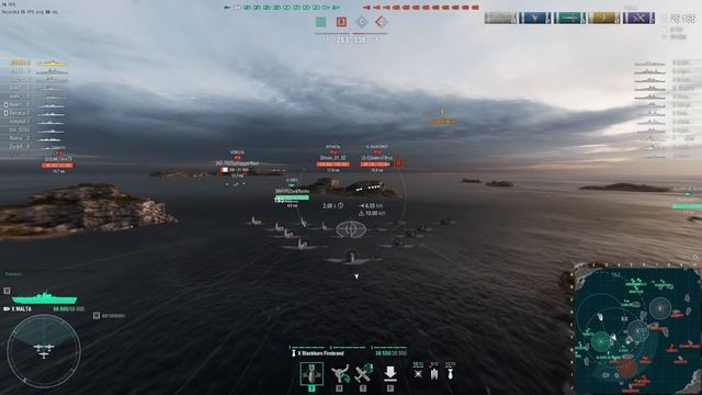 АВИАНОСЕЦ MALTA! ХУДШИЙ КОШМАР ЛЕГКИХ КРЕЙСЕРОВ! МИР СУПЕРКОРАБЛЕЙ/WORLD OF WARSHIPS