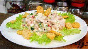 Салат на МАЙСКИЕ праздники, цыганка готовит.