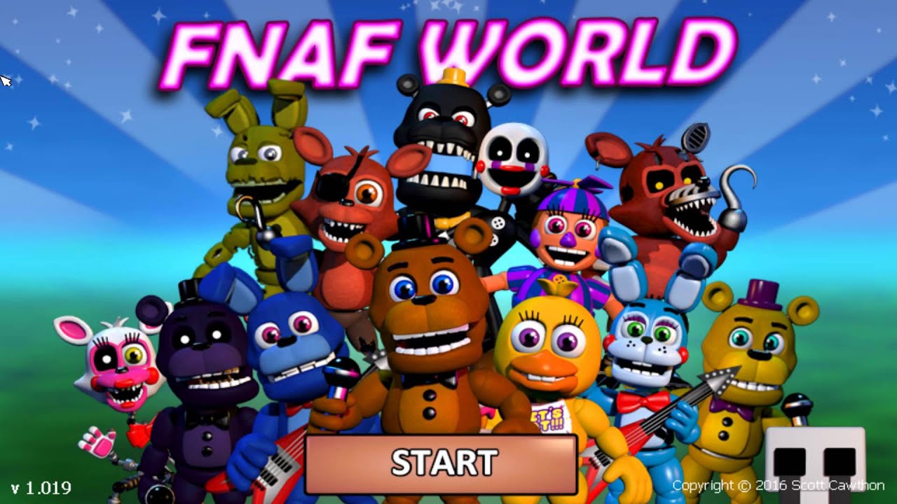 FNAF WORLD ПРОХОЖДЕНИЕ - ОН ВЫШЕЛ ГОСПОДА! #0