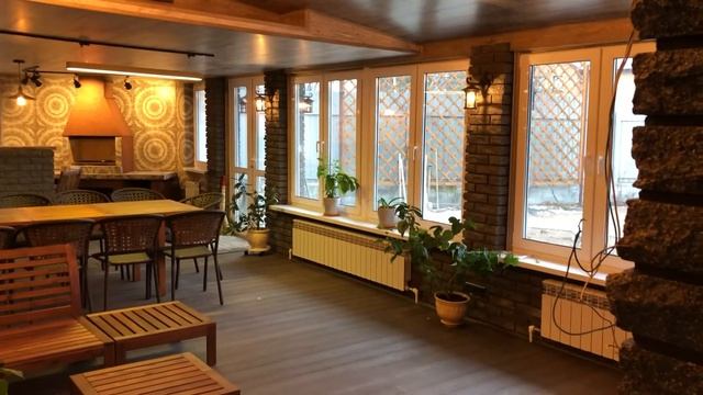 Пристройка 72 м2 из кирпича с бассейном! Что получилось!? Смотрим... смотреть онлайн