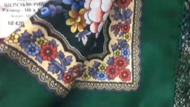 Коллекционная шаль шерсть 148/148 «Возьмёмся за руки друзья» Злата Ольшевская смотреть онлайн