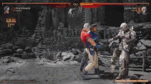 Mortal Kombat 1 Peacemaker 700+ Damage vs Quan Chi (Armored) Combo