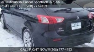 2010 Mitsubishi Lancer Sportback GTS 4dr Hatchback CVT for s
