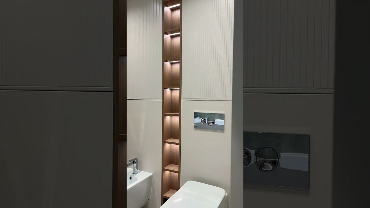 Современный стильный санузел в ЖК The MID | ЖК МИД | Финал ремонта смотреть онлайн