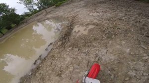 RIDING THE HONDA CRF 50