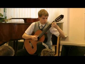 А.Иванов-Крамской  Хороводная "Как у месяца" (Guitar)дмш 15