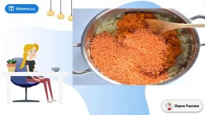 Суп из тыквы и чечевицы. Рецепт готовить