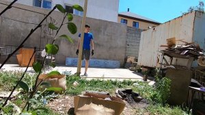 Деревянный навес своими руками (расширяем мастерскую)