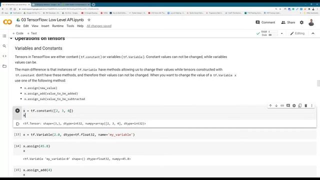 03 Tensor Flow Low Level API | Deep Learning Master Class смотреть онлайн