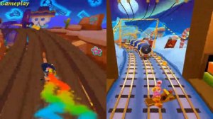 Subway Surfers Winter Holiday Christmas 2019 VS Subway Surfers Mexico Halloween 2019 Gameplay