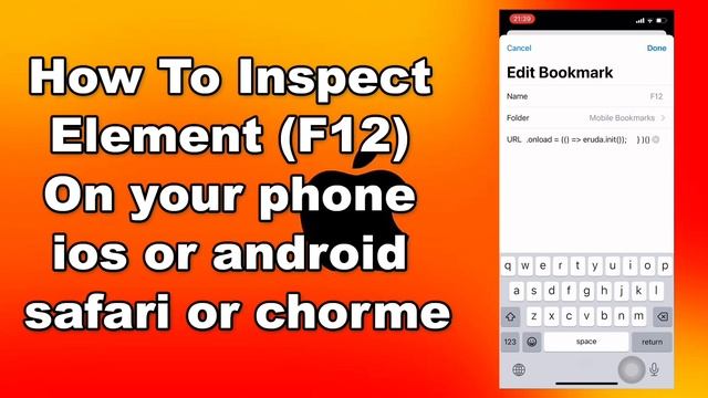 How To Inspect Element (F12) On IOS or Android Using Safari or Chorme