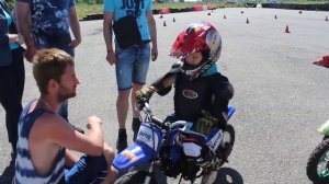 Обучение детей езде на мотоцикле в Мотошколе Мастер на Чемпионате + Мотофесте SBK SPB 2019