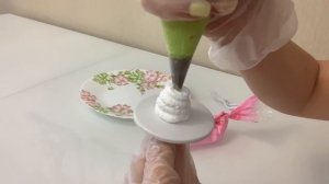 ТОРТ-БУКЕТ из Белкового крема! Розовые РОЗЫ и ХРИЗАНТЕМЫ! Торт на День рождения! Красивый торт!